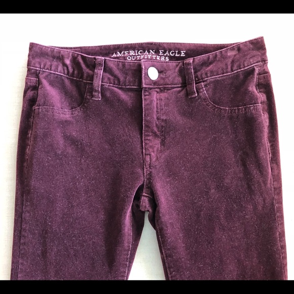 American Eagle Outfitters Pants - AMERICAN EAGLE PURPLE JEGGINGS size 4
